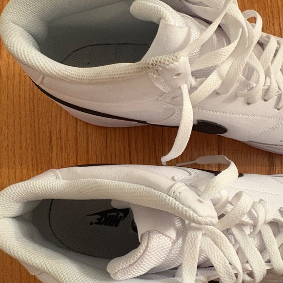 Nike Court Vision Mid White Black size 14 VGUC with box - Picture 4 of 7